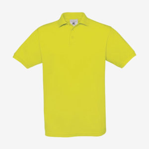 Majica bc safran polo - neon zuta