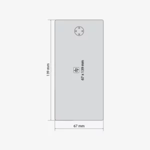 Power bank S10 - dimenzije