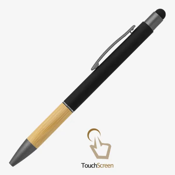 Olovka Titanium Touch Bamboo - crna