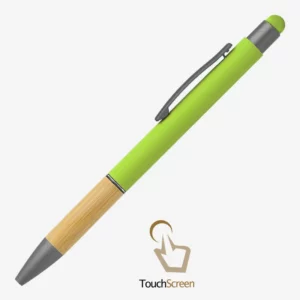 Olovka Titanium Touch Bamboo - kivi zelena