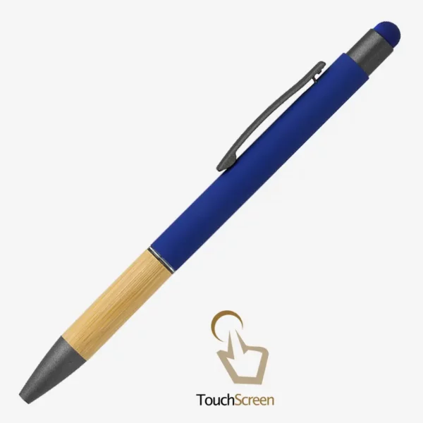 Olovka Titanium Touch Bamboo - kraljevsko plava