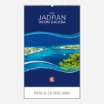 Zidni kalendar Jadran okom galeba 2025