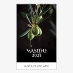 Zidni kalendar Masline 2025