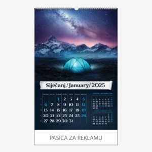 Zidni kalendar Okom sanjara 2025 - siječanj