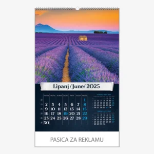 Zidni kalendar Okom sanjara 2025 - lipanj