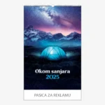 Zidni kalendar Okom sanjara 2025