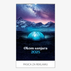 Zidni kalendar Okom sanjara 2025