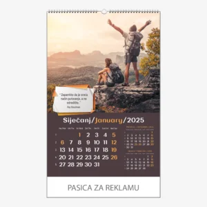 Zidni kalendar Zrnce mudrosti 2025 - siječanj