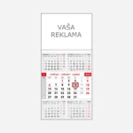 Poslovni kalendar 5 mjeseci 2025