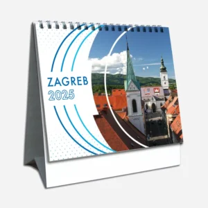 Stolni kalendar Zagreb 2025