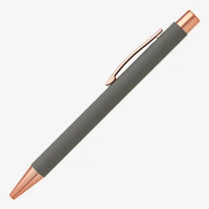 Metalna olovka Titanium rose gold - siva