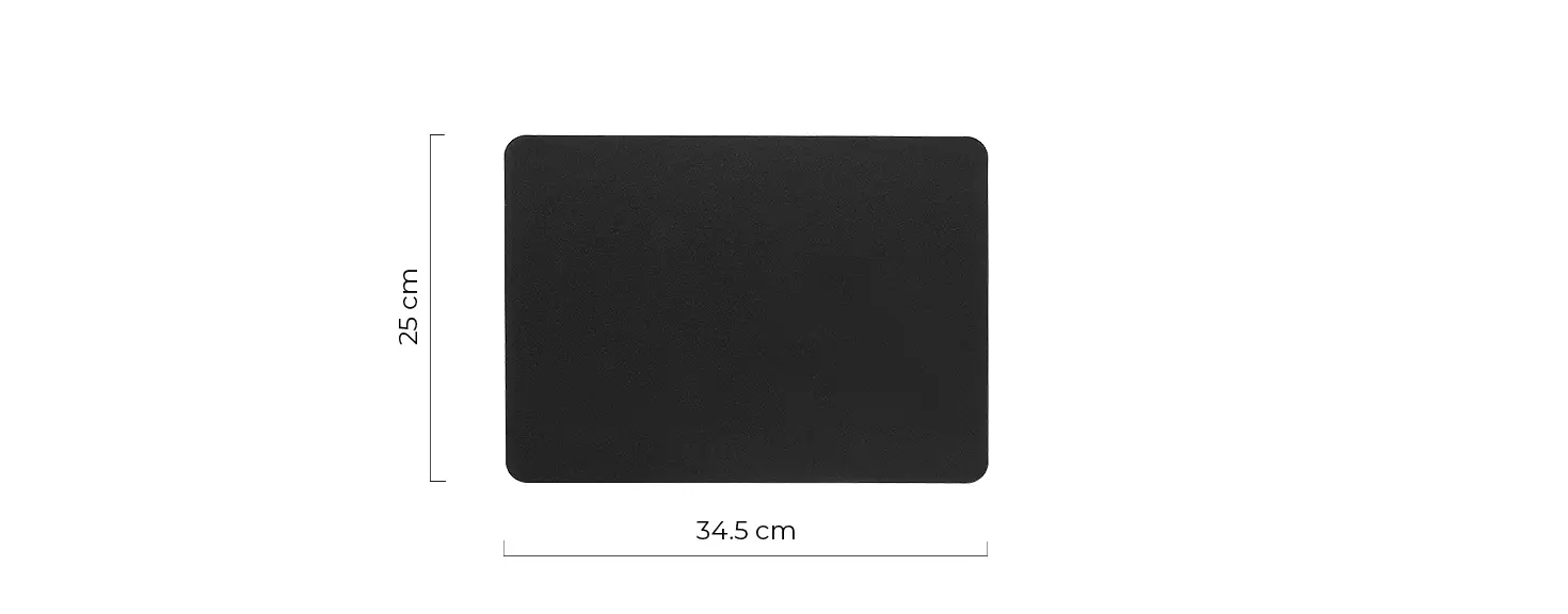 Podloga za miš Desk pad - dimenzije