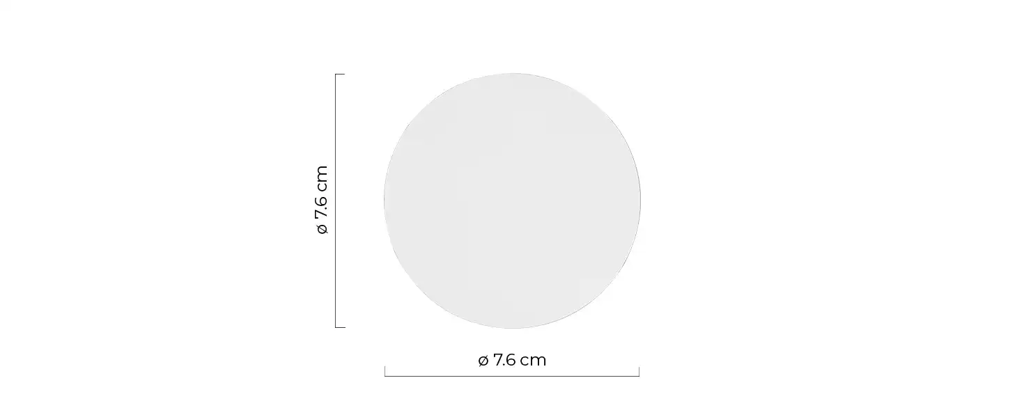 Magnet Subli magnet round - dimenzije